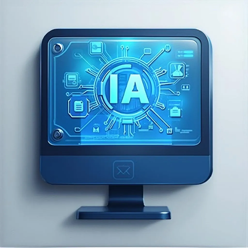 Icône Technologie IA